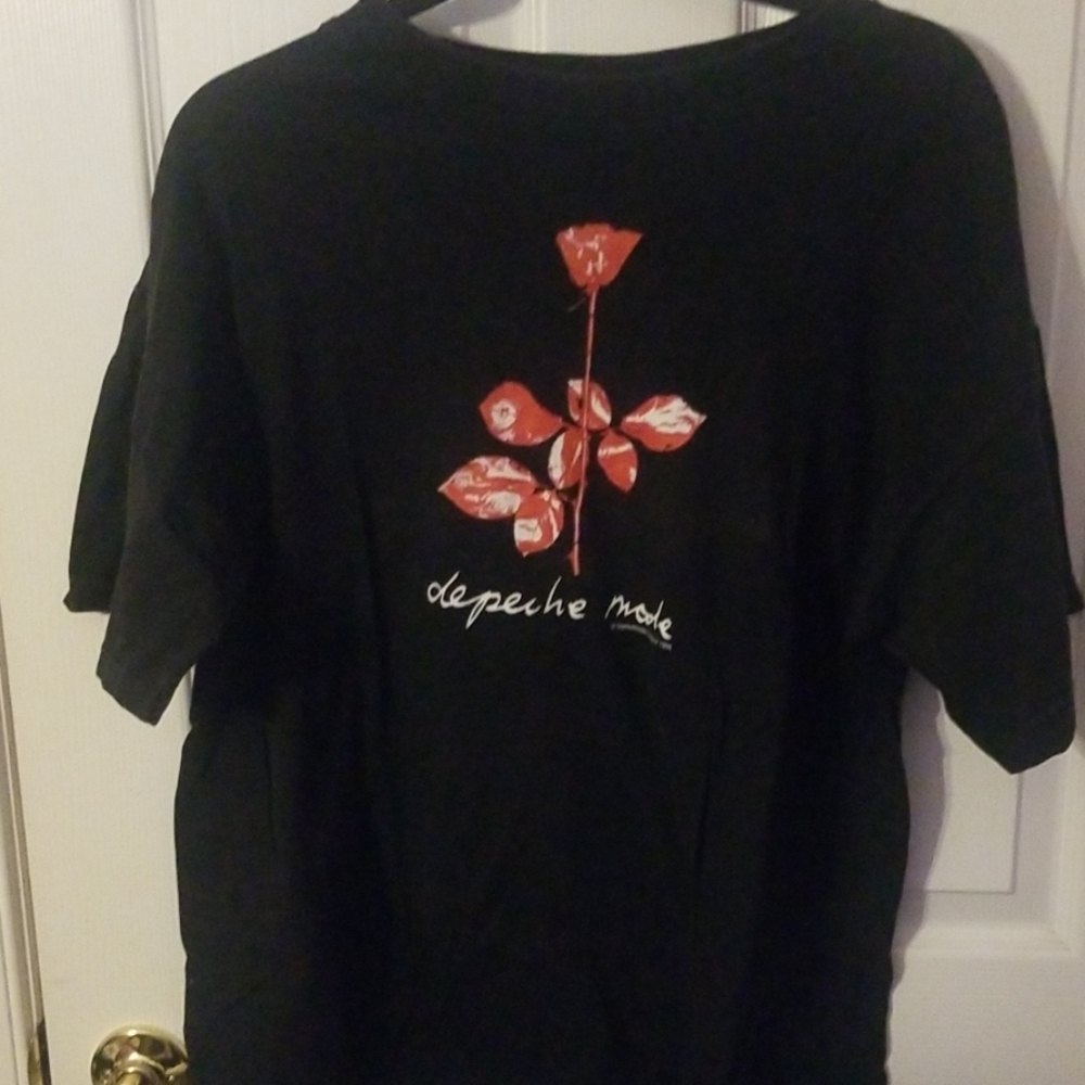 Depeche Mode concert shirt